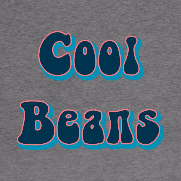 Cool Beans Hipster Grovey 80's Vintage Sketch by mangobanana